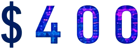 $400